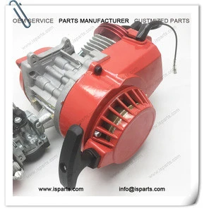 Replacement engine assembly 49cc engine for pocket bike