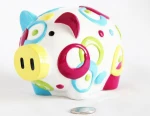 Resin crafts  high quality Dizzy love PIGGY BANK money box