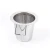 Import Reusable Stainless Steel Tea Infuser Basket Fine Mesh Tea Strainer With Folding Handle Lid Tea /Coffee Filters For Loose Leaf from China