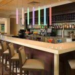 RGB led tube light dimmable color changing led multicolor lighting tube rgb led strip light