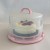Import Rotatable Food Carrier Double layer Cake carrier Carry Round 12inch Cake Carrier from China