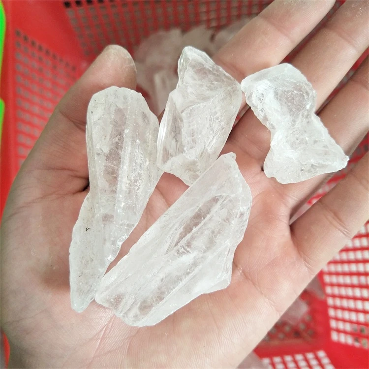 Rough Stone Natural Quartz Crystal Raw Clear Gemstone Healing Stone