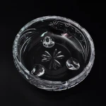 round glass smoking bowl square ashtray