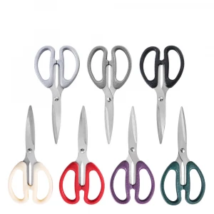 RUITAI Stylish useful tools cute pattern stainless steel shears yangjiang kitchen utility scissors for meat chicken