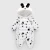 Import S65059AWinter One Piece Cute Panda Warm Baby Rompers from China