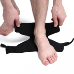 SAB-01 Customized private label logo adjustable neoprene breathable ankle support brace