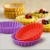 Import Samples Available Non-stick Food Grade Flower Shape Silicon Cake Pan Cake Mold from China