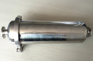 Sanitary Stainless Steel Angle-type Strainer Filter With 30-200 Mesh Screen