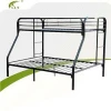 School dormitory iron double bed design furniture/steel triple bunk bed for sale