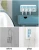 Import Self Adhesive Power Strip Wall Mount Fixator No Damage Wall-mounted Fixator Holders Mount Reusable for Home and Office from China