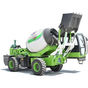 SELF LOADING CONCRETE MIXER TRUCK ONE BATCH 4CBM  COMBINED LOADING WEIGHING MIXING TRANSPORTING DISCHARGING IN ONE MACHINE
