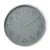 Import Shiny Silver Plated Plastic Wall Clock with Raised Big Numbers for Home Decor from China