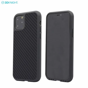 Shockproof Thin Shockproof Tpu Black Carbon Fiber phone case For iPhone11 Pro Max