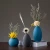 Import simple design colorful  Ceramic Porcelain Hotel Restaurant Table Flower Vase from China