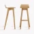 Import Simple solid wood leisure high bar chair high bar stool from China