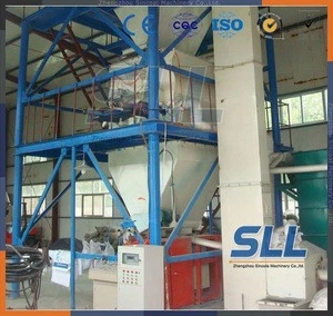 SINCOLA plaster of Paris gypsum powder machine production line to Mix Sand and Cement hot sale