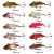 Import sinking Mini VIB Fishing Lure 4.5cm 4g Vibration Artificial Baits Winter ice fishing Wobblers Bass Crankbait Fishing Tackle from China