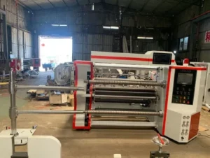 Slitting Rewinding Machine for Film BOPP, PVC, Pet, Aluminum, Foil