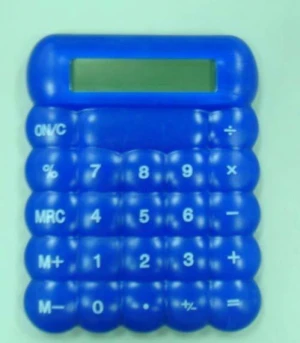 small cheap silicone calculator