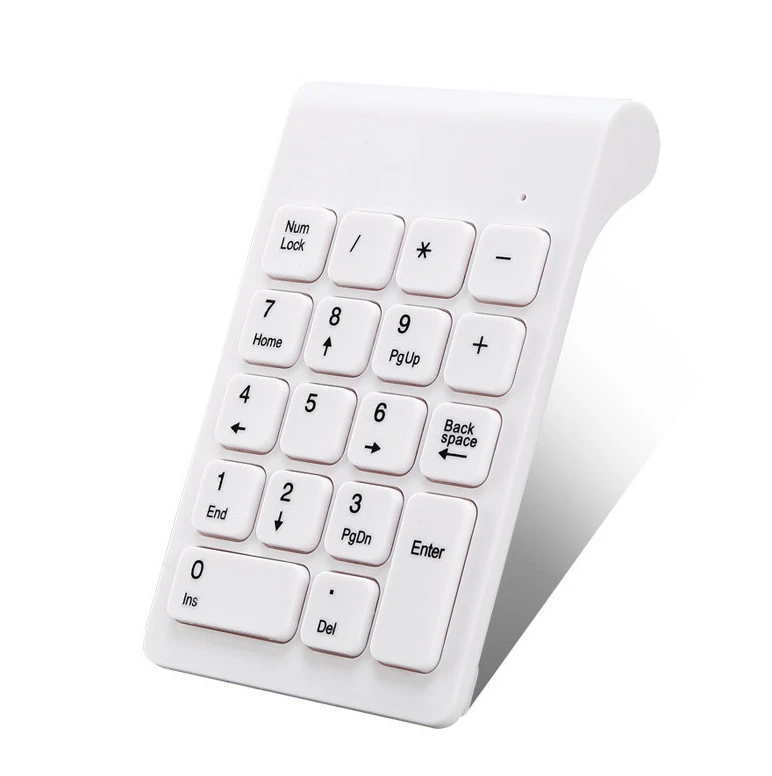 Small-size 2.4GHz Wireless Numeric Keypad Numpad 18 Keys Digital Keyboard for Accounting Teller Laptop Notebook Tablets