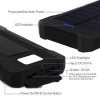 solar Charger 10000mah Solar Panel with Dual USB Port Waterproof powerbank
