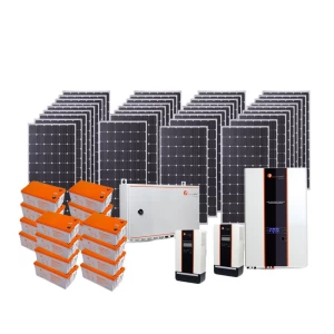Solar Energy Package Off Grid Tie 10 KW Solar System for Home Felicitysolar Complete 10KW Mppt Monocrystalline Silicon Lead-acid