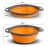 Import Space saving collapsible silicone strainer rubber colander kitchen set promotional gift cheap wholesale price from China