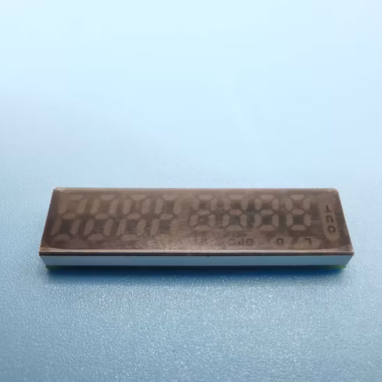 8 LED Digital Display for Fibre Optic Sensor with Red-Green Emitting Color