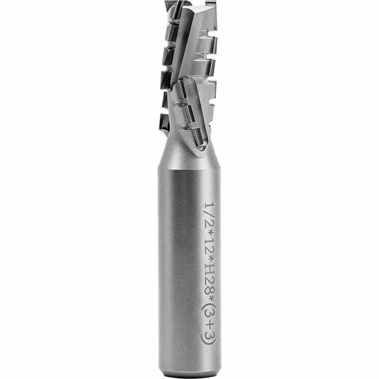 Robust Solid Construction Diamond Wood Cutter PCD Spiral Milling Cutter