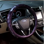 Special smooth PVC anti slip car steering wheel cover