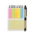 Import Spiral bound bamboo cover notepad pen set with sticky notes / notebook set/ Memo pad of customized logo MOQ 50 pcs notepad with logo from China