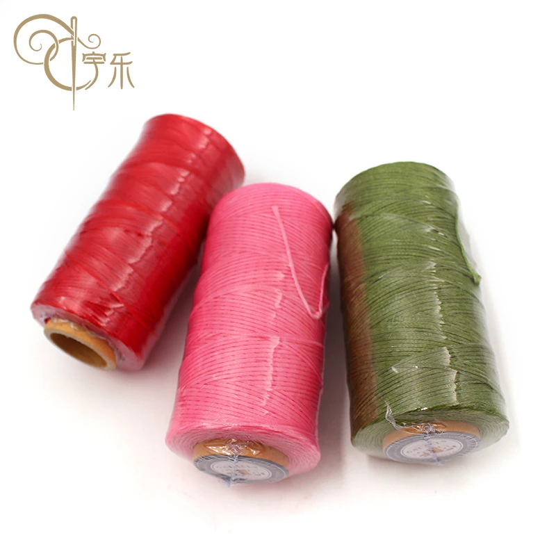 Spot wholesale Galaces Brand 150D/16 Leather  Wax thread,  Hand-sewn Leather thread,  100%PolyesterSewing thread