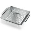 Square Shape Stainless Steel  Barbecu Grill Basket