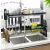 Import Stable steel kitchen rack Multifunction home kitchen rack storage holders kitchen drying rack dish from China