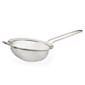 Stainless Steel Fine Mesh Strainer with Non-Slip Silicone Handles Strainers, Colanders and Sifters