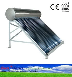 Stainless steel solar water heater/home solar water  heater for sale