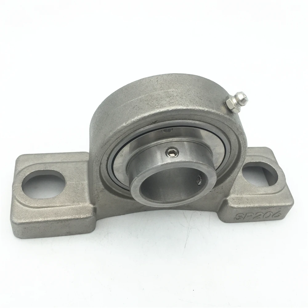 Stainless steel support block, UCP, UCF, UC bearing and SS bearing are inserted into the shell