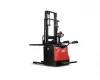 Stand drive electric forklift automatic powered lift stacker