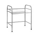 standing type double layer kitchen storage holder microwave oven shelf rack