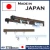 Import steel extendable curtain rail made in Japan with brackets, runners and end caps from Japan