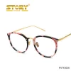 STORY PSTY2026 Non Prescription Clear Lens Big Round Rim Copper Eyeglasses Frames