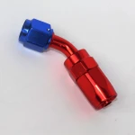 STRAIGHT 45 90 180 Degree AN6 6 -6 6AN OIL FUEL GAS HOSE END FITTING LINE ADAPTER KIT