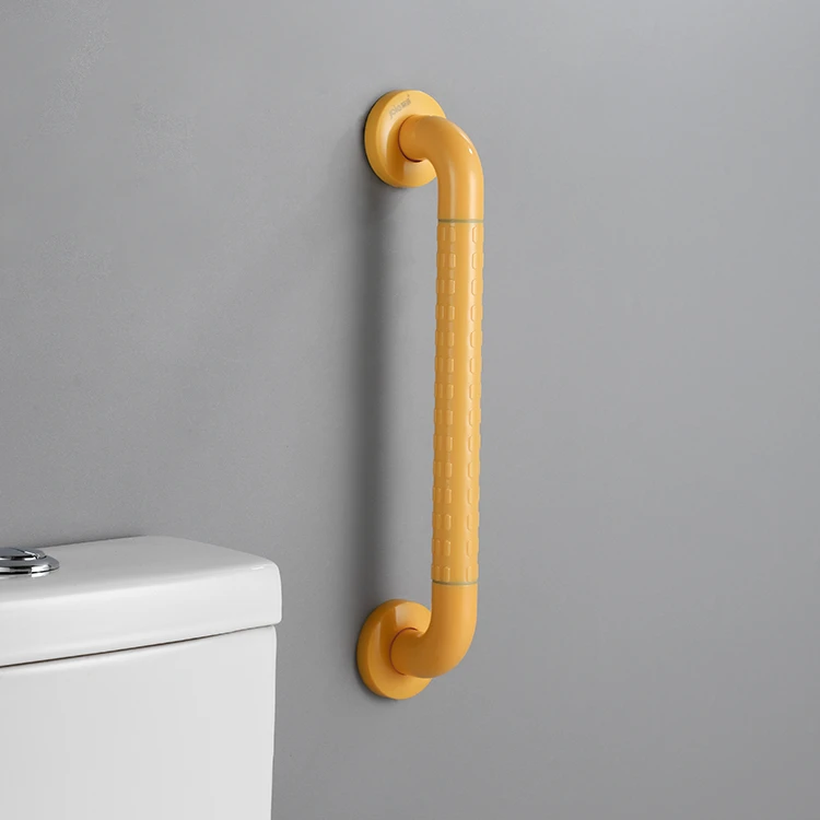 Straight home hospital antislip abs plastic disabled bathroom handrail handicap safety grab bar shower toilet grab rail