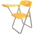 Import student chair with armrest Low Price Training Room Use Student Training Chair With Writing Pad from China