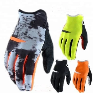Sublimated Custom Made Motocross Racing Gloves Motocross Riding Sports Gloves