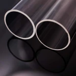 Success Clear Quartz Tube Fused Silica Quartz Glass Cylinder