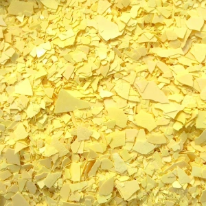 Sulphur dyes use 60% yellow flakes sodium sulphide