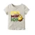 Import summer cartoon animal letter boy printed short sleeve baby t shirts from China