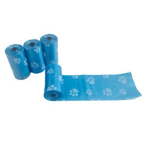 Sunny Pet Product Paw Printing HDPE Biodegradable Dog Waste Bag