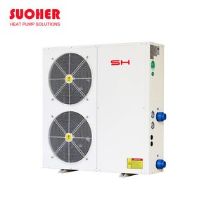 SUOHER 12.5KW R32 DC inverter Swimming pool heat pump to  water heater with strong resistant corrosion titanium heat exchanger